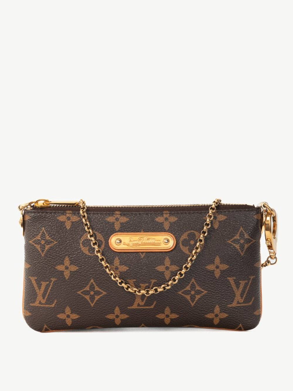 Louis Vuitton Milla MM Monogram Canvas Pochette